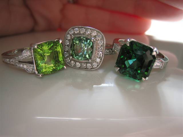 LaurenThePartier's Peridot, Mozambique Tourmaline, and Afghan Tourmaline