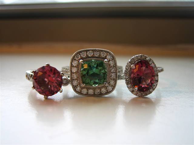 LTP's set Tourmalines