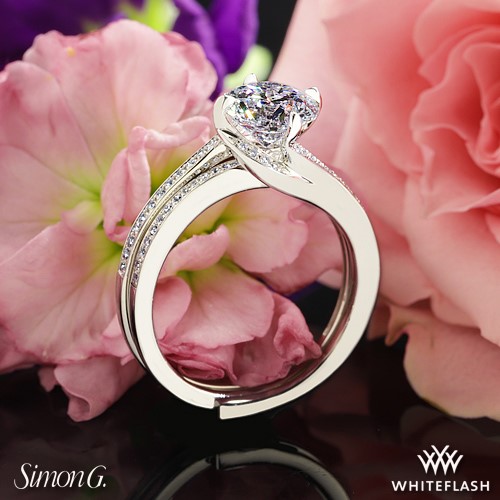 Simon G. Fabled Diamond Wedding Set