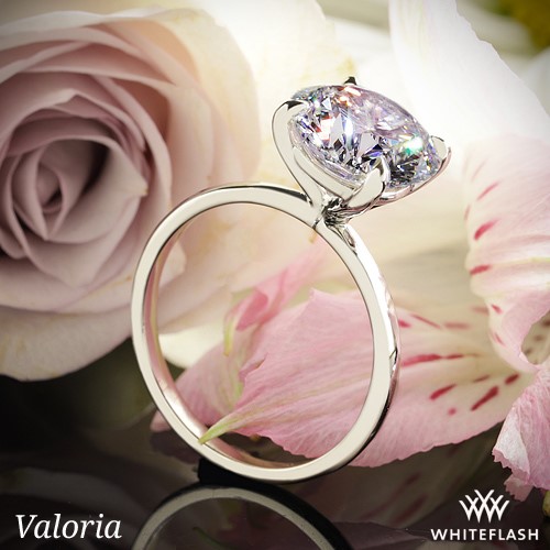 Valoria Four Prong Solitaire Engagement Ring