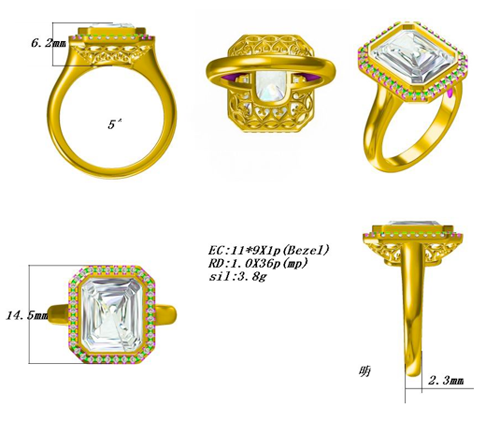 Custom 3D Jewelry Design Costs, 3D Modeling Rates and Rendering Pricing |  Cad Crowd