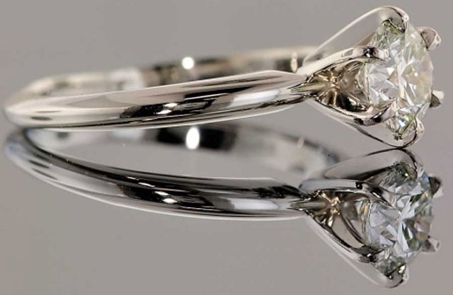 bigongit's Timeless 1.08 Carat Diamond Engagement Ring (Side View) - image by High Performance Diamonds