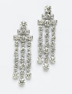 Bulgari diamond earrings Madonna wore at the Super Bowl XLVI halftime show