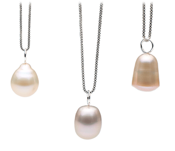 Baroque Freshwater Pearl Pendants from Pearl Paradise