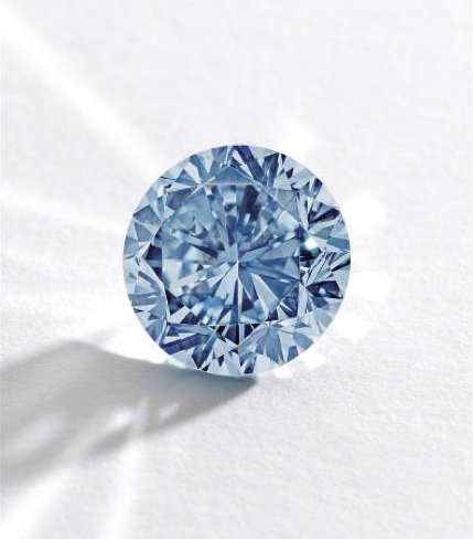 The Premier Blue • 7.59-carat fancy vivid blue diamond • Sotheby's