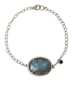Greenwich Jewelers Collection Labradorite Diamond Bracelet