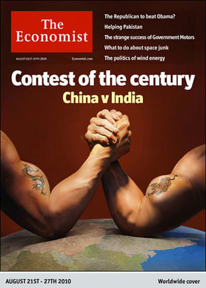 The Economist Contest of the Century China v India August 21st 27th 2010