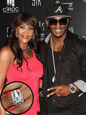 Vivica A. Fox and Omar White engagement ring