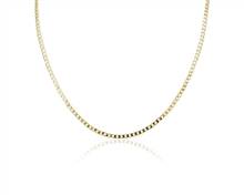 20" Curb Chain In 14k Yellow Gold (2.9 mm) | Blue Nile