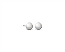 Bead Ball Stud Earrings In Platinum (6mm) | Blue Nile