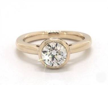 James allen bezel hot sale set ring