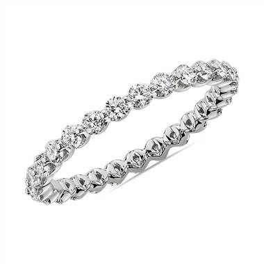 Floating Diamond Eternity Ring in Platinum (3/4 ct. tw.)