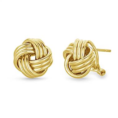 Omega back stud earrings new arrivals