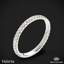 Platinum Valoria Cathedral French-Set Diamond Wedding Ring | Whiteflash