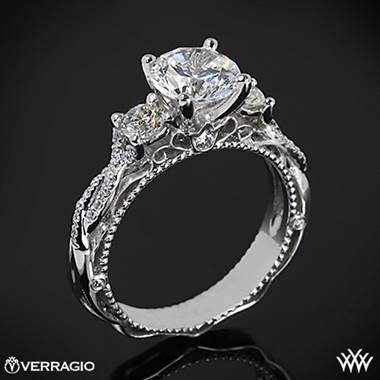 Verragio 3 stone hot sale engagement ring