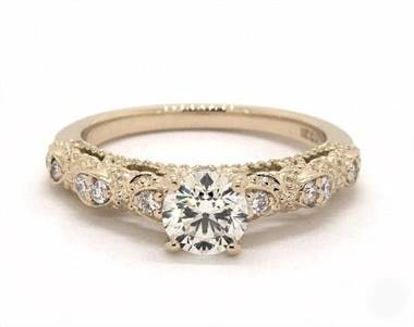 James allen store vintage engagement rings