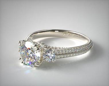 James allen princess on sale cut engagement ring