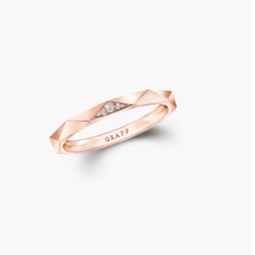 Laurence Graff Signature Pavé Diamond Band in Rose Gold