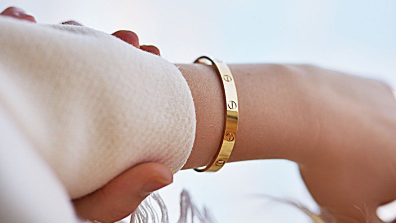 Cartier Love Bracelet. (Image Source: Pinterest).