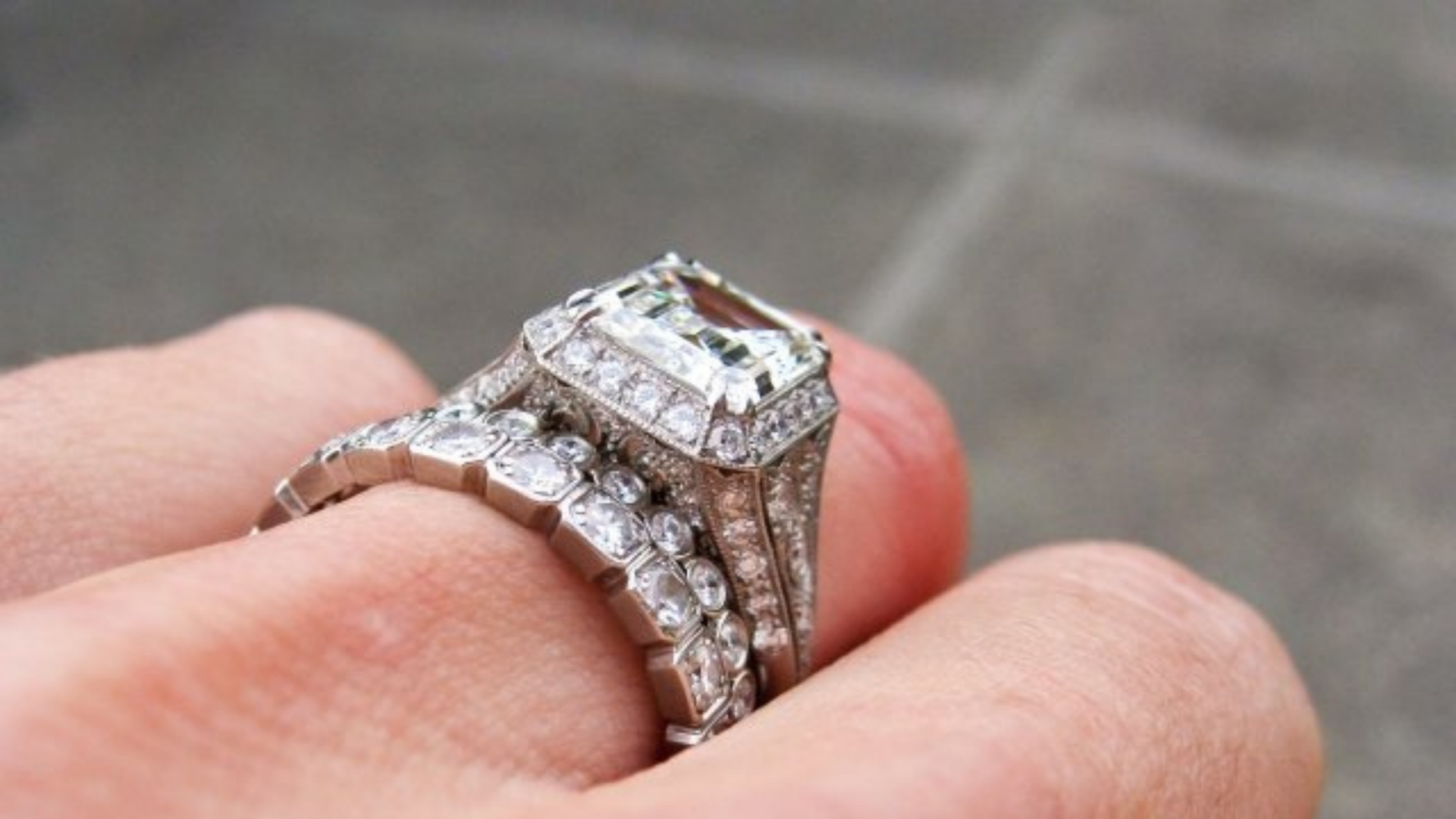 Jewel of the Week - Stunning 2.5-Carat Emerald Cut Diamond Ring