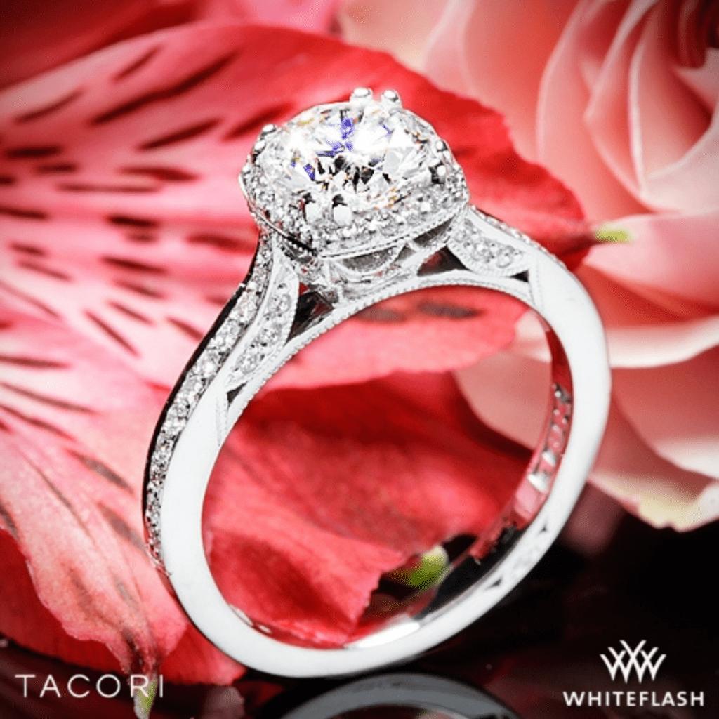 Classic Halo Diamond Engagement Ring ｜Best Engagement Ring Designers –  victorfinejewelry