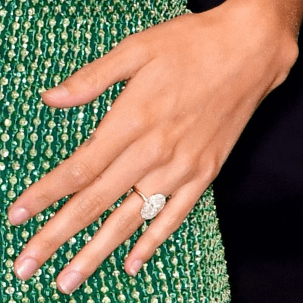 Hailey Bieber's engagement ring