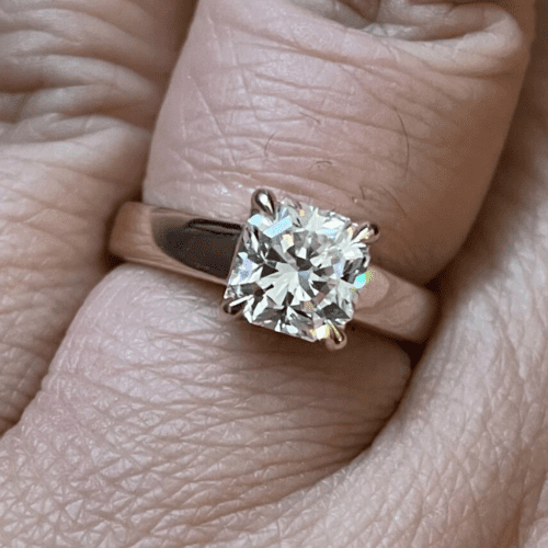 Lucere Branded Cut Diamond Ring