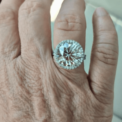 5+ Carat diamond ring
