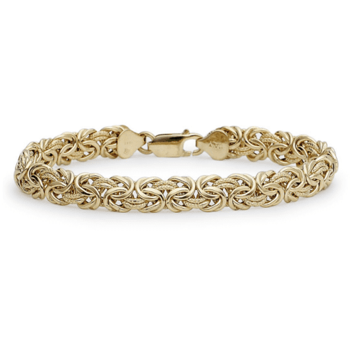 Byzantine Bracelet In 18k Italian Yellow Gold