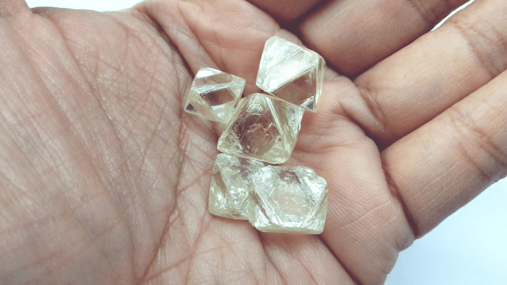 Rough Natural Diamonds