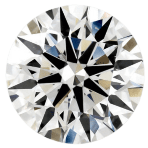 GIA 1.06 Carat Round Diamond Actual Image from Blue Nile