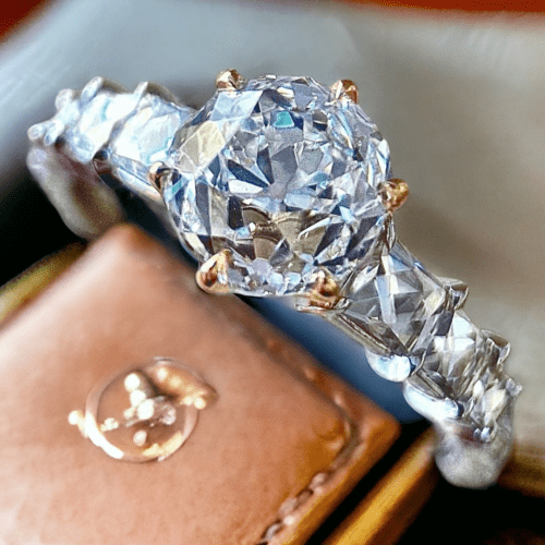 Vintage Single Cut Diamond Ring