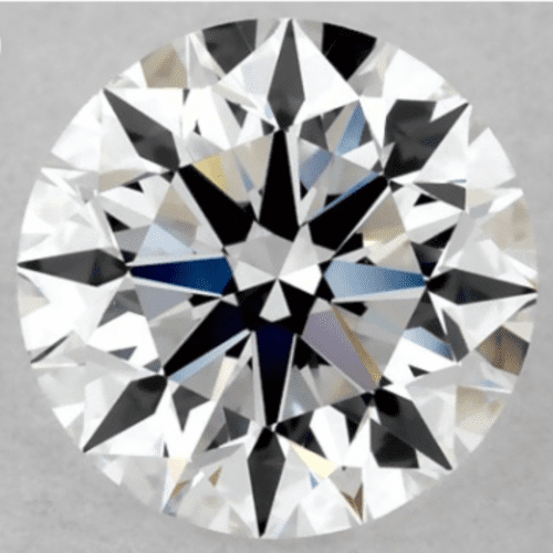 IGI 1.00 Carat E-VVS2 Excellent Cut Round Diamond