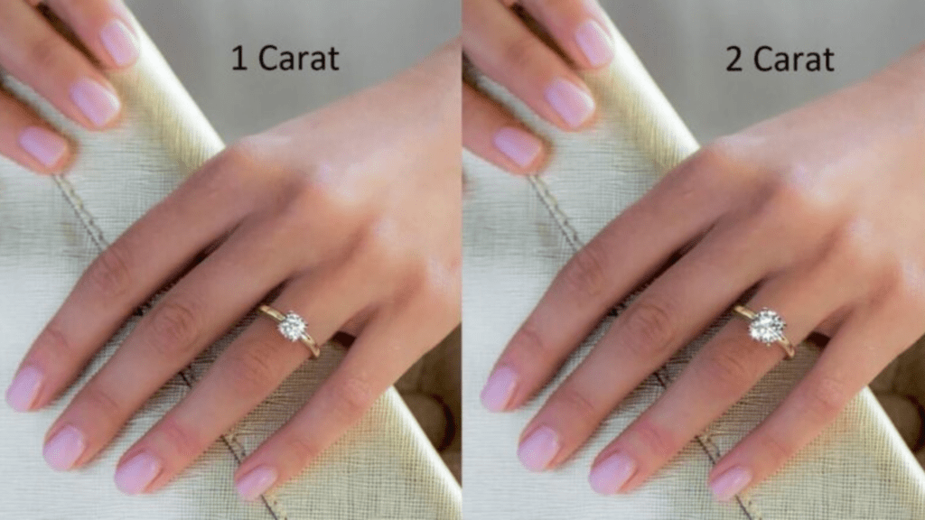 Size Matters - 1 Carat vs 2 Carat