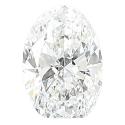 0.58 ct. Lab Grown Oval Diamond