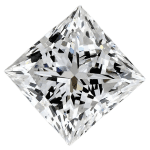 IGI Lab-Grown 0.87 Carat Princess Diamond